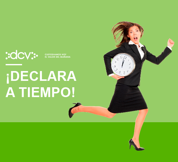 Declara a tiempo
