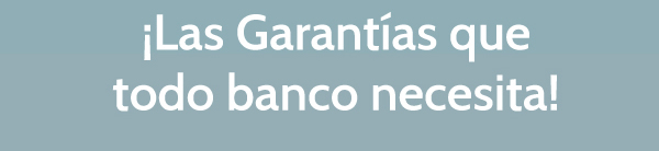 ¡Las Garantías que yodo banco necesita?