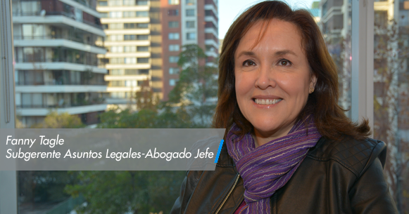 Fanny Tagle A. Subgerente Asuntos Legales-Abogado Jefe