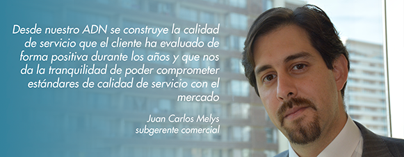 Juan Carlos Melys Subgerente comercial