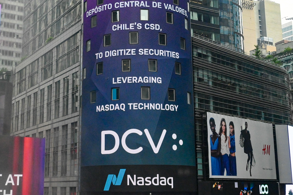 Nasdaq y el Depósito Central de Valores (DCV) anuncian extensión de su alianza tecnológica